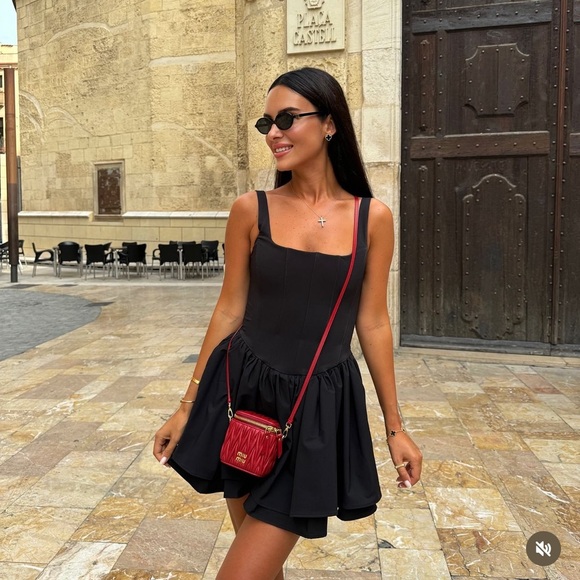 Zara Dresses & Skirts - ZARA RUCHED CORSET DRESS